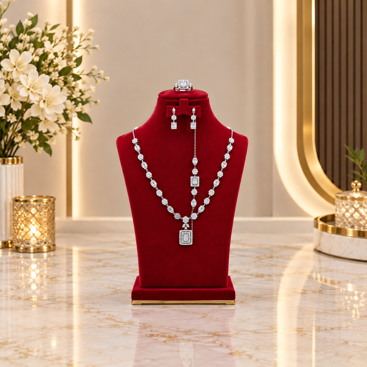Timeless silver necklace