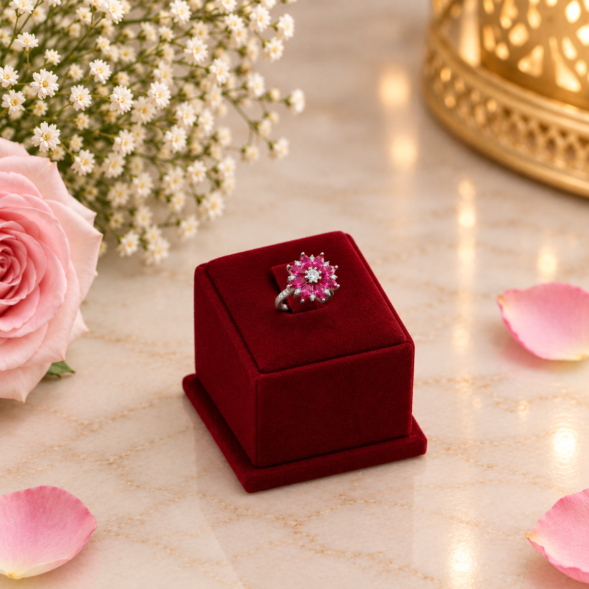 Luxury Silver Ring for Women