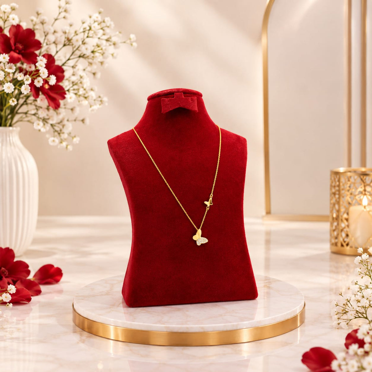 Sparkling Silver Necklace