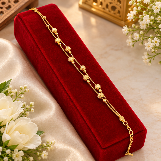 Premium Gold Silver Bracelet