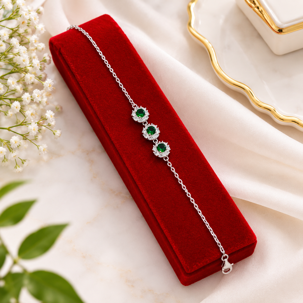 Royal Shine Silver Bracelet
